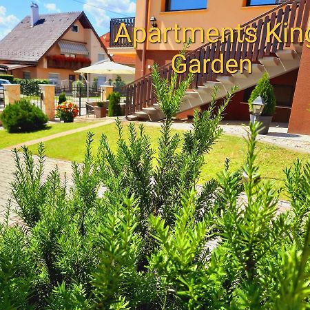 Apartmanház King Hévíz Esterno foto